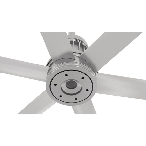 i6 60" 6 Blade Indoor Smart Ceiling Fan with Remote Control and White Motor / Body