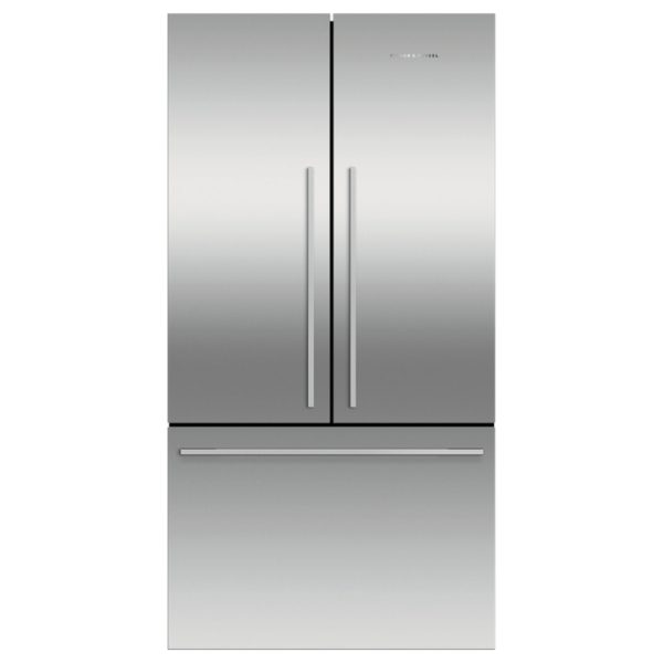 Fisher & Paykel Freestanding French Door Refrigerator Freezer, 90cm, 614L RF610ADX