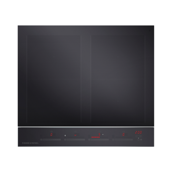 Induction Cooktop, 60cm, 4 Zones with SmartZone CI604DTB