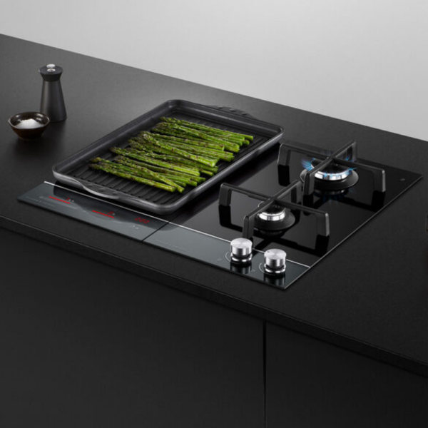 Induction Cooktop, 30cm, 2 Zones with SmartZone CI302DTB