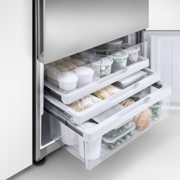Fisher & Paykel Freestanding Refrigerator Freezer, 79cm, 473L RF522BRPX