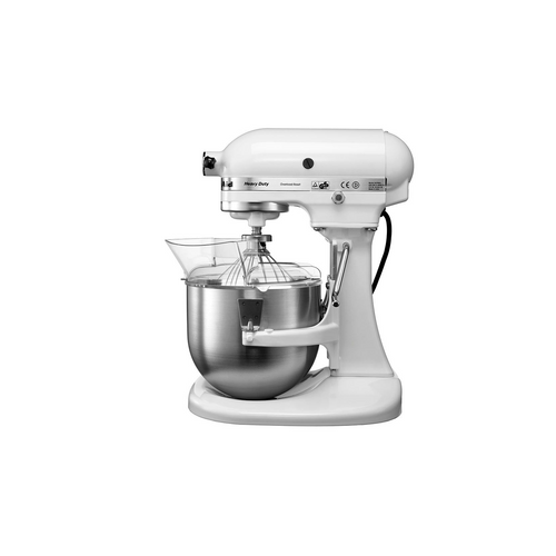 KitchenAid Heavy Duty 4.8 L Bowl-Lift Stand Mixer - White 5KPM50BWH