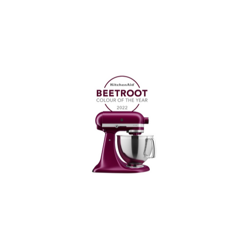 KitchenAid Artisan 4.8L Tilt Head Stand Mixer with Twin Bowls - Beetroot 5KSM195PSGBE