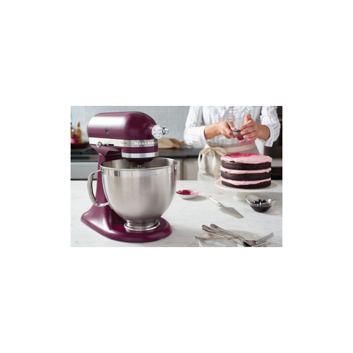 KitchenAid Artisan 4.8L Tilt Head Stand Mixer with Twin Bowls - Beetroot 5KSM195PSGBE