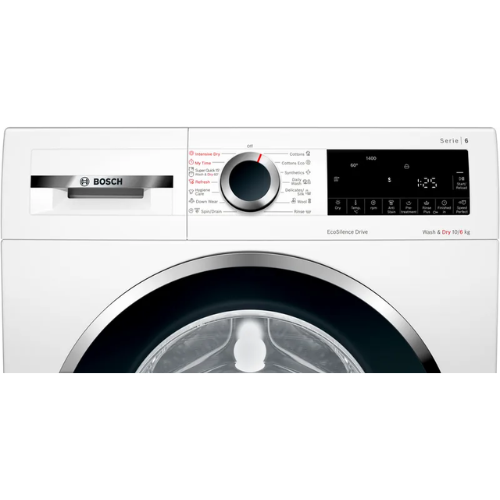 Bosch Series 6 Washer Dryer 10/6 kg 1400 rpm WNA254U0SG