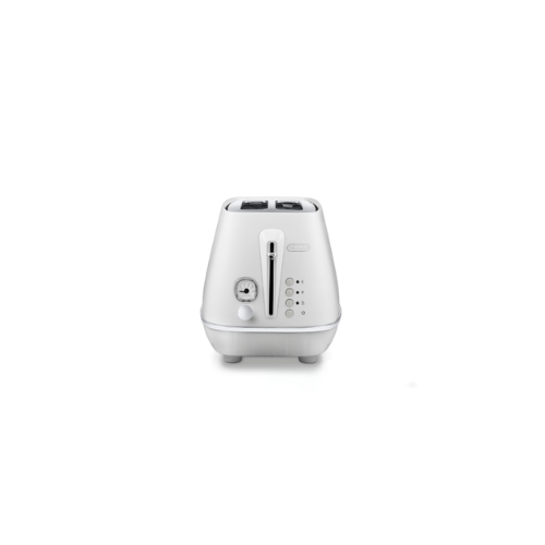Delonghi Distinta Moments White 2-Slice Toaster - CTIN2103.W