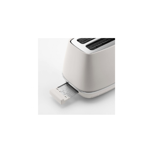 Delonghi Distinta Moments White 2-Slice Toaster - CTIN2103.W