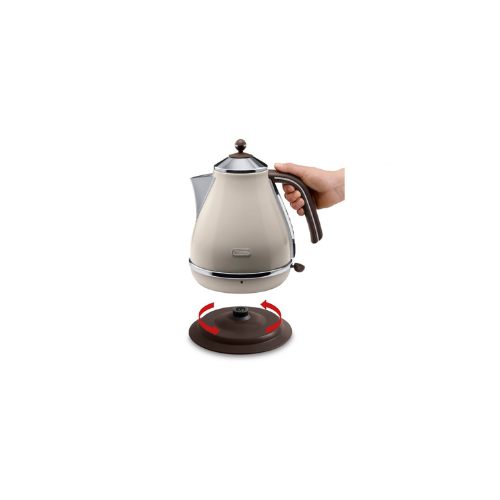 Delonghi Icona Vintage Pastel Cream Kettle 1.7L - KBOV2001.BG