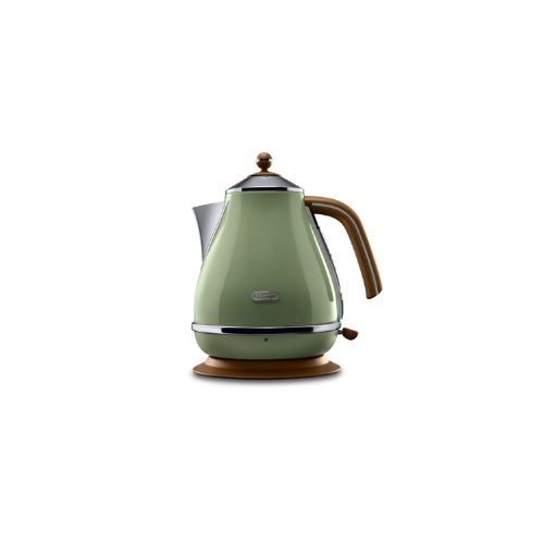 Delonghi Icona Vintage Olive Green Kettle 1.7L - KBOV2001.GR
