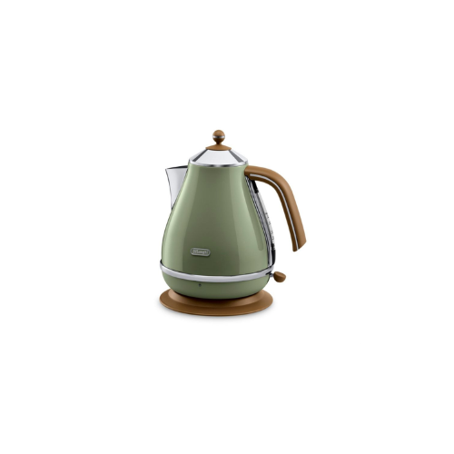 Delonghi Icona Vintage Olive Green Kettle 1.7L - KBOV2001.GR
