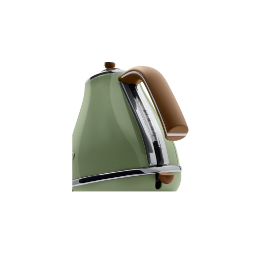 Delonghi Icona Vintage Olive Green Kettle 1.7L - KBOV2001.GR