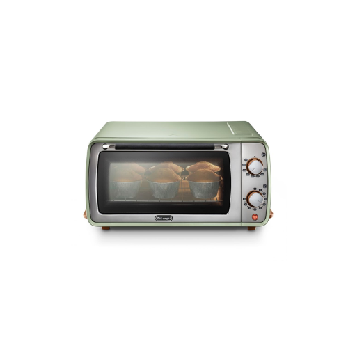 Delonghi Icona Vintage Olive Oven Toaster 9L - EOI406.GR