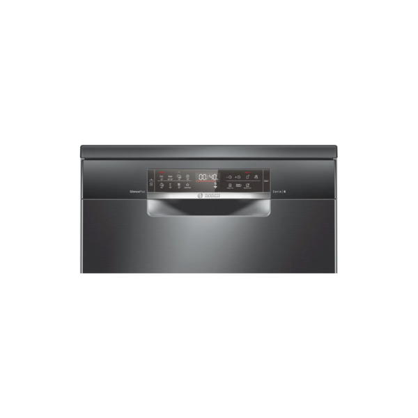 Bosch Series 6 Freestanding Dishwasher 60 cm Black inox SMS6ECC51E