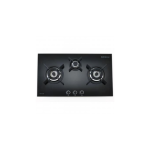 Brandt 90cm 3 Burners Glass Gas Hob TG1493B