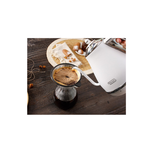 Delonghi Icona Café Gooseneck Kettle 1L - Kettles - KBOE2030.W