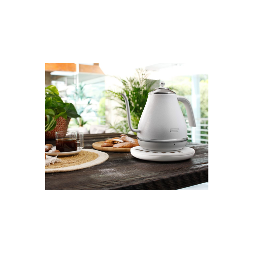 Delonghi Icona Café Gooseneck Kettle 1L - Kettles - KBOE2030.W
