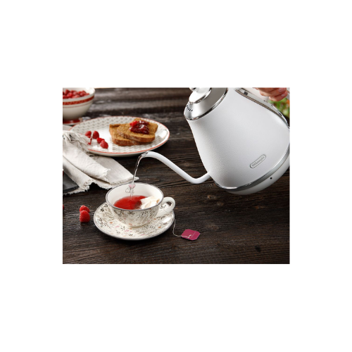 Delonghi Icona Café Gooseneck Kettle 1L - Kettles - KBOE2030.W