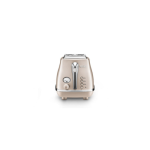 Delonghi Icona Metallics Champagne Beige 2 Slice Toaster – CTOT2003.BG