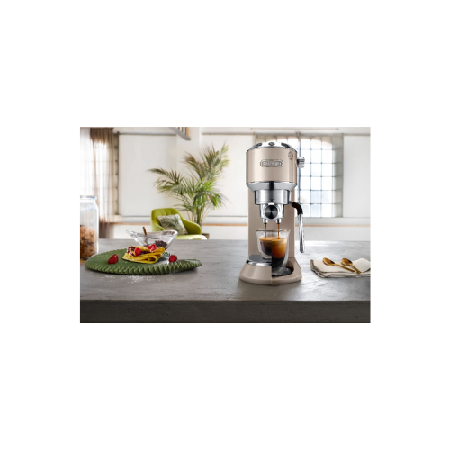 Delonghi Dedica Arte Beige - Pump Espresso Coffee Machines - EC885.BG