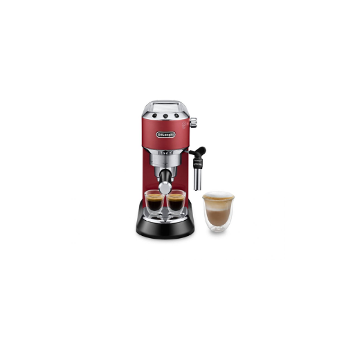 Delonghi Dedica Style Scarlet Red - Pump Espresso Coffee Machines - EC685.R