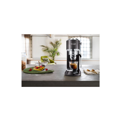 Delonghi Dedica Arte Grey - Pump Espresso Coffee Machines - EC885.GY
