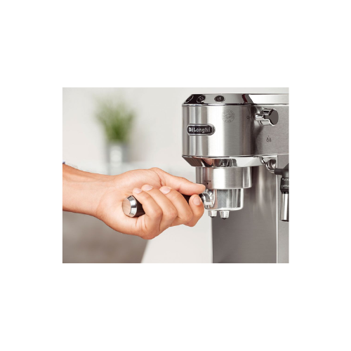 Delonghi Dedica Style Sleek Metal - Pump Espresso Coffee Machines - EC685.M