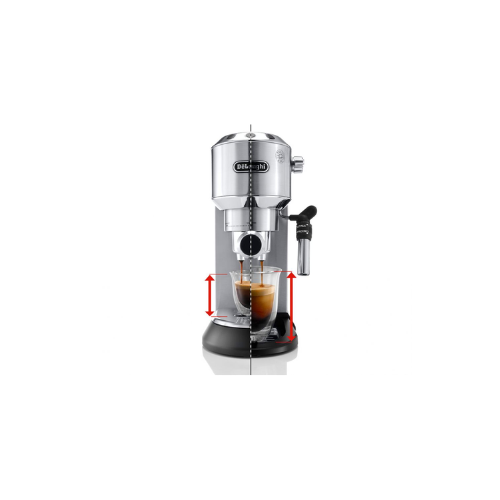 Delonghi Dedica Style Sleek Metal - Pump Espresso Coffee Machines - EC685.M