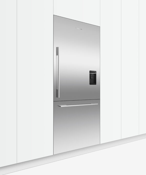 Fisher Paykel Integrated Refrigerator Freezer, 90.6cm, Ice & Water RS9120WRU
