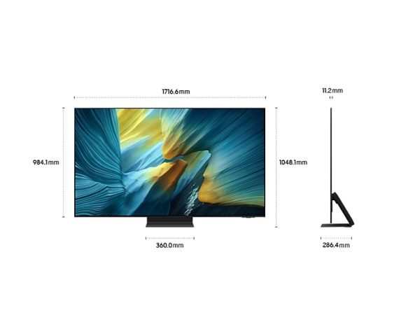 (Pre-order) 77" OLED S95F 4K Samsung Vision AI Smart TV (2025)
