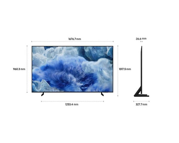 (Pre-order) 75" QLED Q8F 4K Samsung Vision AI Smart TV (2025)