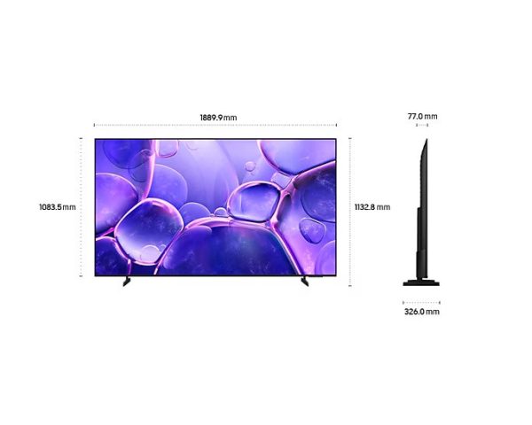 (Pre-order) 85" Crystal UHD U8000F 4K Smart TV (2025)