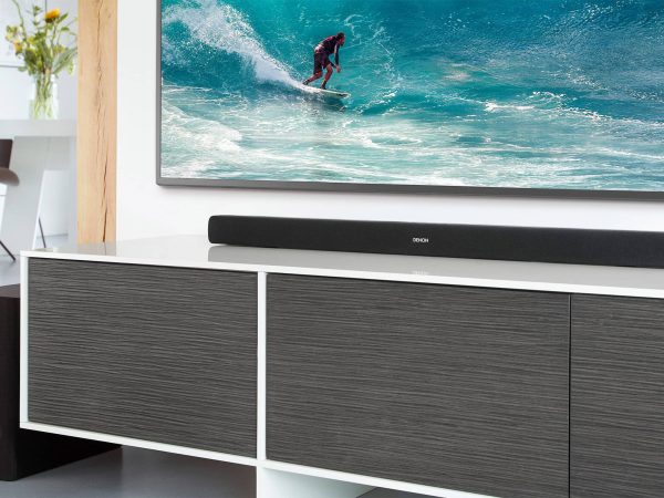 Denon Mid-size Sound Bar with wireless Subwoofer and Dolby Atmos DHT-S316