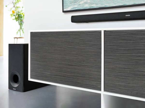 Denon Mid-size Sound Bar with wireless Subwoofer and Dolby Atmos DHT-S316