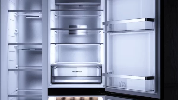 Teka Total No Frost Side by Side refrigerator with inverter motor and wine cooler RLF 85950 GBK